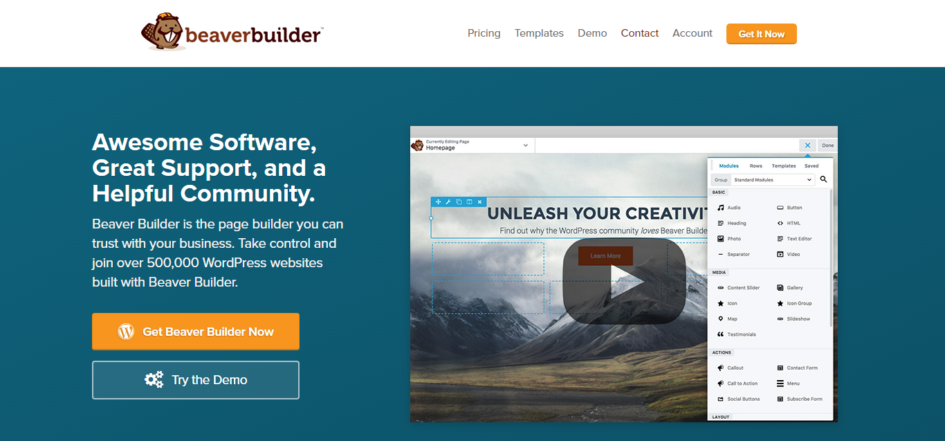 Best WordPress Themes And Page Builders WPBlogSupport